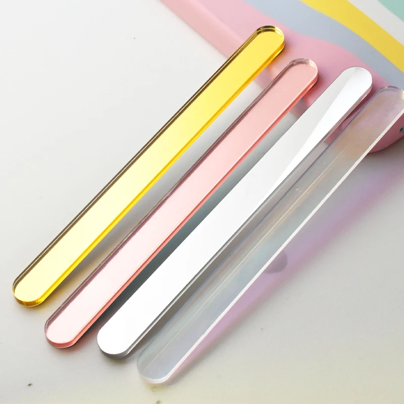 Transparent Acrylic Ice Cream Sticks, Colorful Pop Popsicle Stick, Home  Kids Making, Popsicle Mould Supplies, Hawaii Party, 10Pc - AliExpress