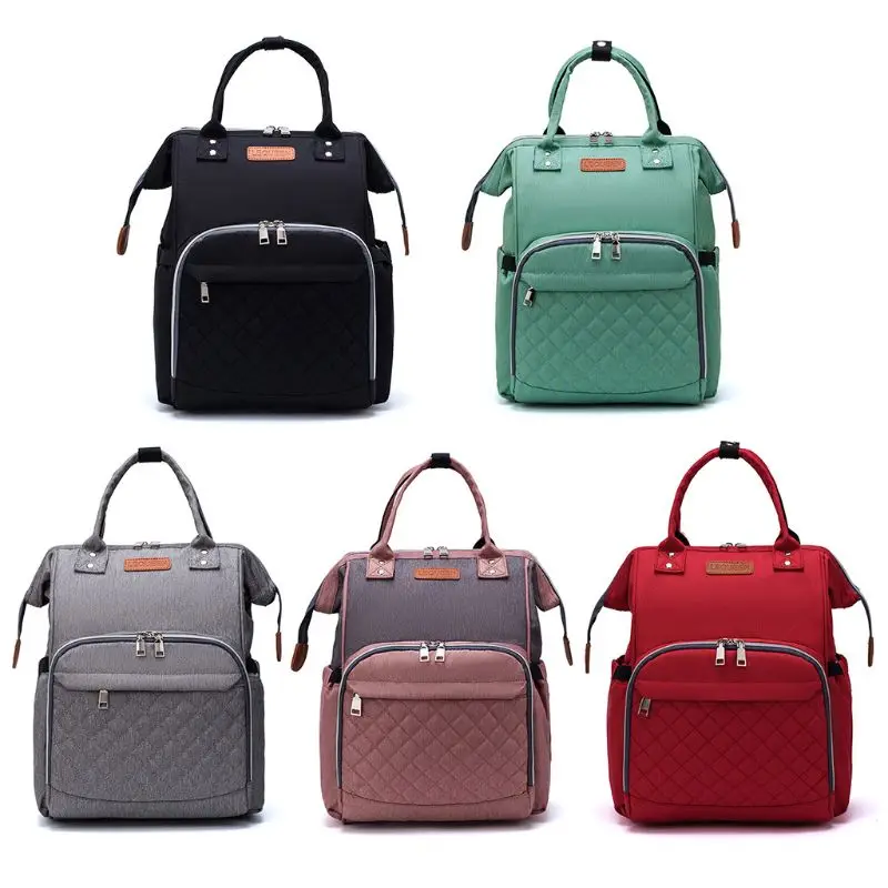 

Mummy Bag Portable Travel Maternity Baby Nappy Diaper Large Capacity Backpack