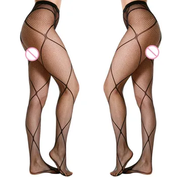 

New Elegance Tights Women Black Sexy Pantyhose Ladies Classic Fish Net Stockings for Woman Lingerie Wife Underwear Accessories