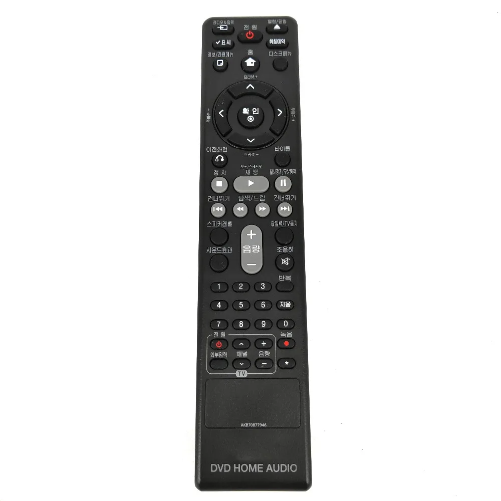 AKB70877946 для LG DVD домашний аудио пульт дистанционного управления корейский Fernbedienung