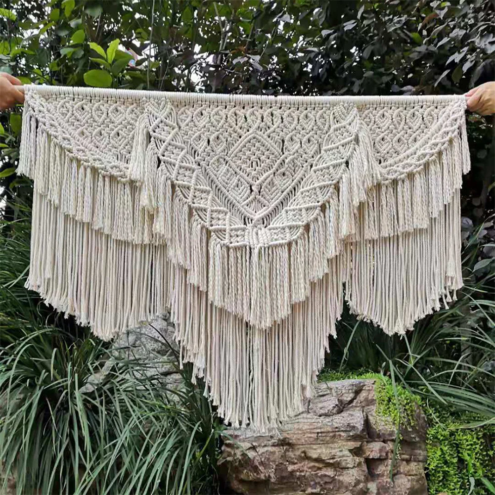 Woven Wall Tapestry, Large Macrame Wall Decor