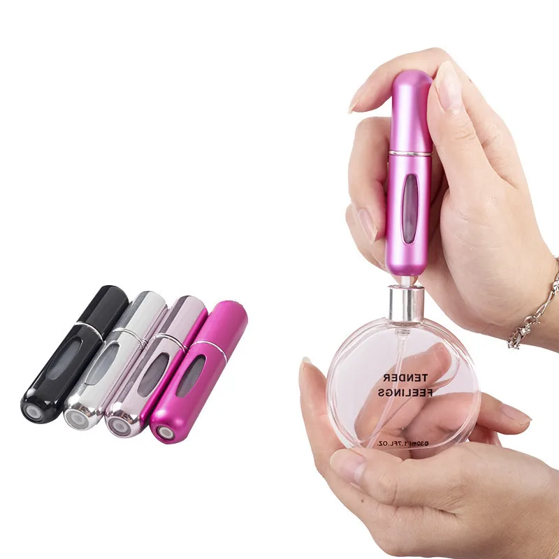 

Auto Refillable Bottle AutoFill by Bottom 5ML Mini Perfume Spray Bottle