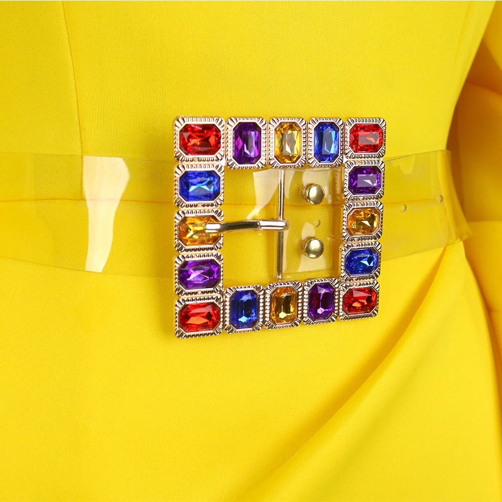 

Женские широкие ремни, роскошные прозрачные ремни со стразами, модные аксессуары для дня рождения, оптом, Новинка