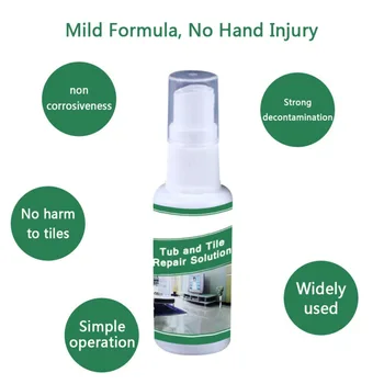 

Wall Mending Ointment Waterproof Instant Repair Paste Beautiful Sealant Used To All Construction Materials Tile Grout 30ml