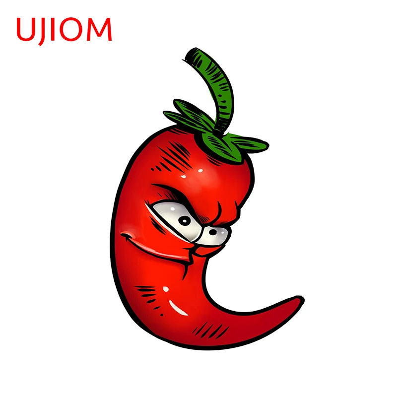 Ujiom Cartoon Chili Red Hot Spicy Food Sticker Decor Home Switch Panel Wallsticker Mural Home Wallpaper Room Decals Decoration Wall Stickers Aliexpress