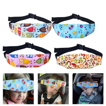 

Safety Baby Head Support Holder Sleep Belt Adjustable Safety Car Seat Kids Nap Aid Band Support Holder Belt