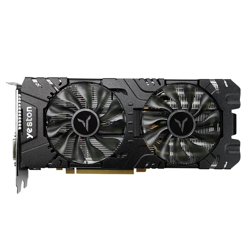 Yeston Radeon RX580 2048 SP-8G GDDR5 PCI Express x16 3,0 видеоигровая видеокарта внешняя видеокарта для рабочего стола