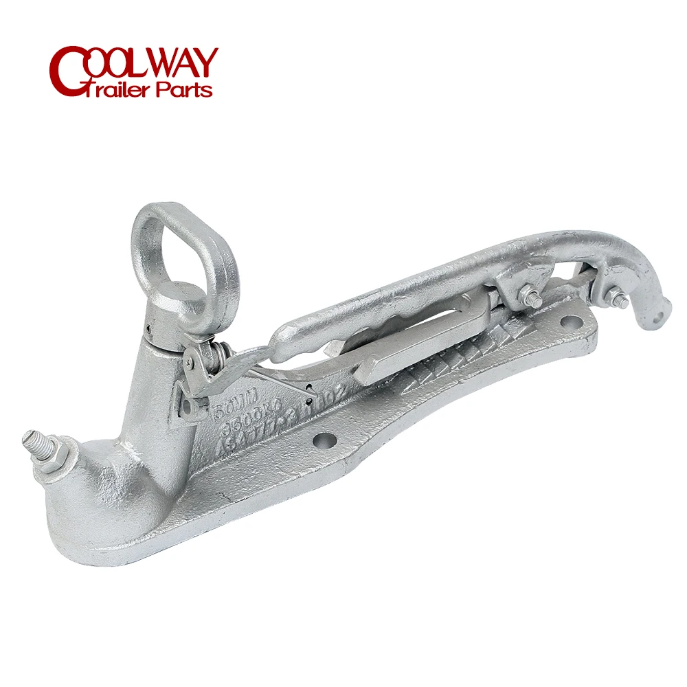 3500Kg 50mm Trailer Electric Casting Coupling Hitch Coupler W/N Brake Level Parts RV Accessories Camper Caravan Components