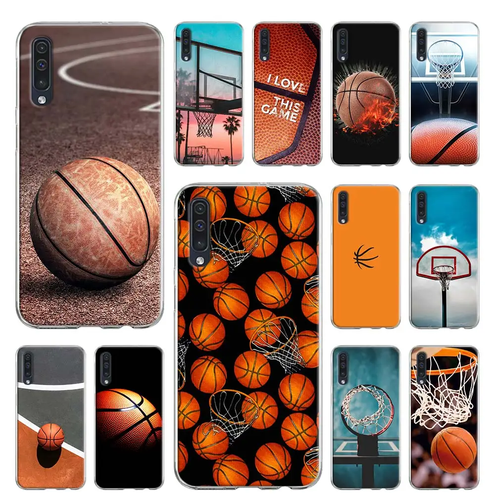 Мягкий чехол для Samsung Galaxy A51 A71 A50 A70 A10 A20 A30 A40 A11 A21 A31 A41 баскетбола баскетбольная