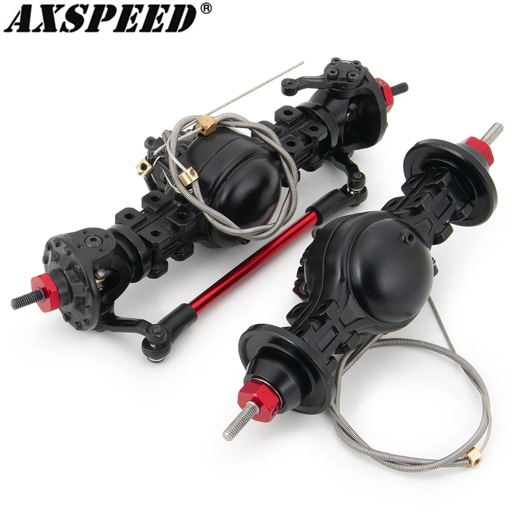 Ось AXSPEED Tamiya передний и задний сплав встроенная стальная шестерня для 1/14 тягач