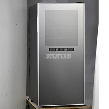 9 слоев 86L электрический холодильник для хранения красного вина 36 бутылка постоянной температуры из нержавеющей стали коммерческий ледяной барный винный холодильник TL-86