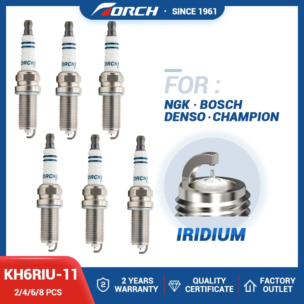 Spark Plug China Original TORCH KH6RIU-11 Iridium Spark Plug For Car MITSUBISHI/Nissan/PEUGEOT/SUZUKI/VOLVO/Bmw/SUBARU/TOYOTA/OPEL