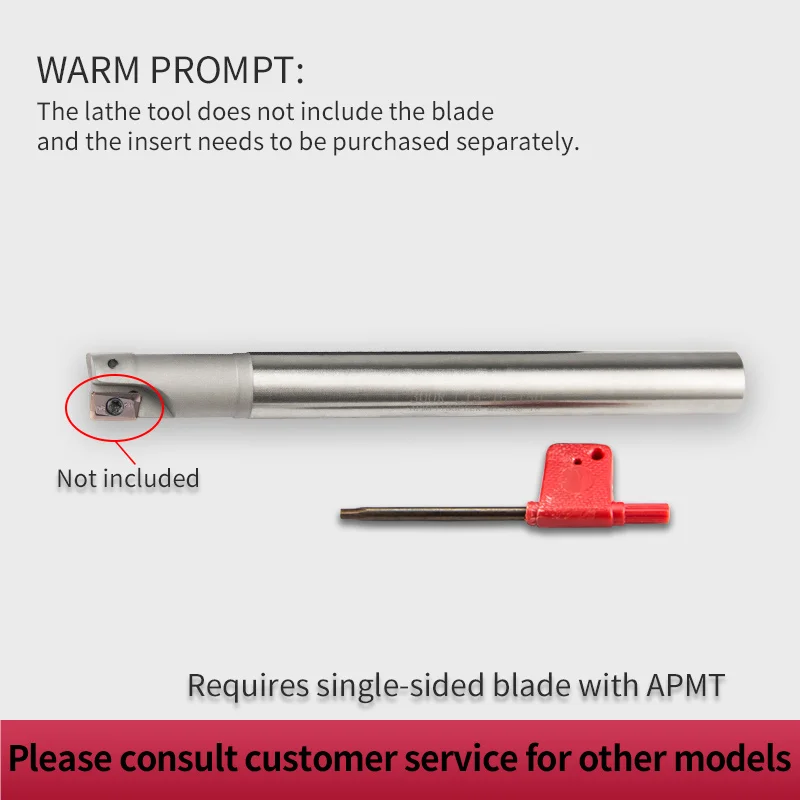 Acheter Fraise CNC Durable APMT1604, 1 ensemble, Kit d'insertion