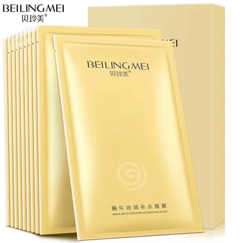 

snail face mask silk mask skin care korean mask sheet mask Moisturizing Anti-Aging Oil-control Acne Treatment Whitening