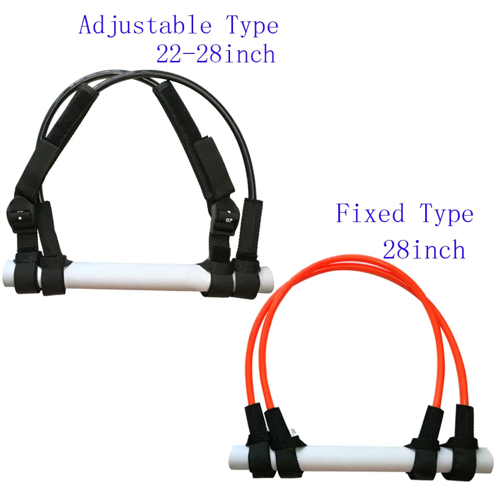 

2PCS Windsurfing Harness Lines SUP Sailboat Sailboarding Surfing Harness Line Fixed Adjust Type