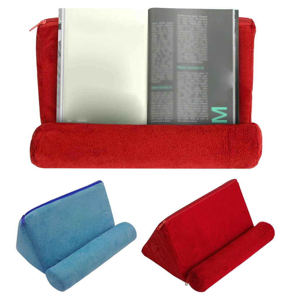 Portable Rest Pillow Stand Sponge Support Home Cushion Tablet Holder Mobilephone Bed Car Book Reading Office Foldable