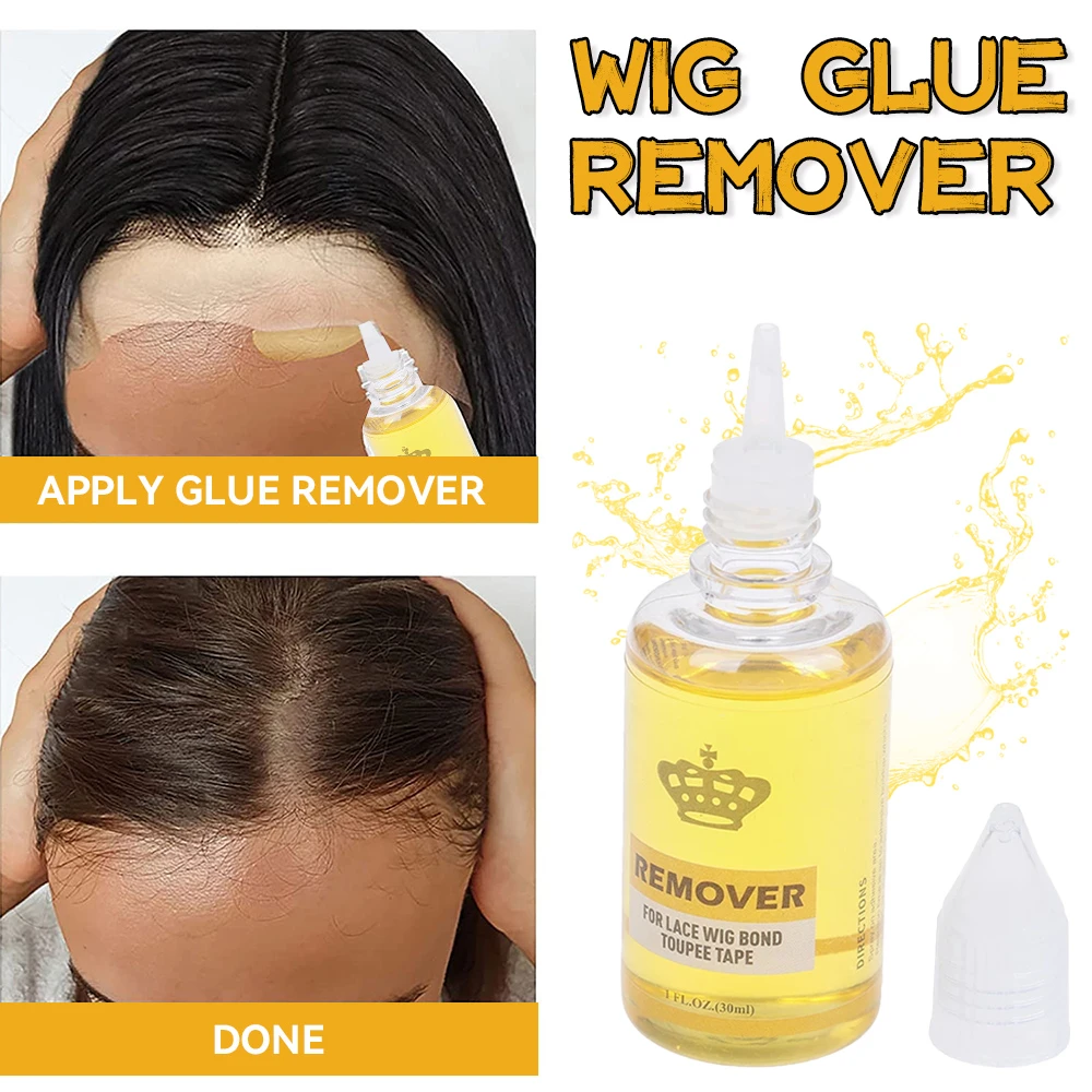 Lace Glue Bold Hold Waterproof Wig Glue Invisible +hair Extension Remover Fast Acting Adhesive
