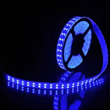 

16.4FT Double Row 5050 SMD 5M 600LEDs RGB Flexible LED Strip Rope Tape Lights 120LEDs/M 600LEDs/Roll Tube Waterproof String Ligh