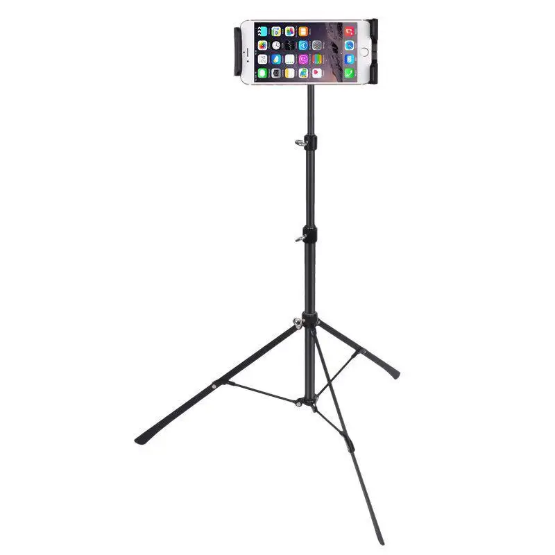 Штатив напольная подставка поддержка 4-12 дюймов cellephone Ipad Tablet Live стойка вещания