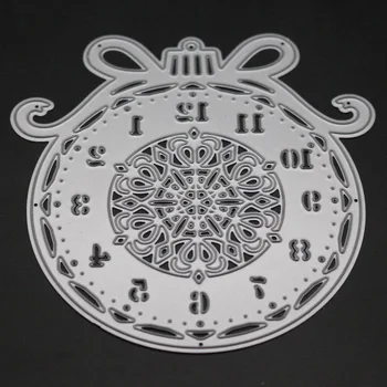 

Metal Cutting Dies Clock Frame Stencils DIY Scrapbooking 2019 Mesh Background Craft Album Embossing Paper Card Crafts Die Cut