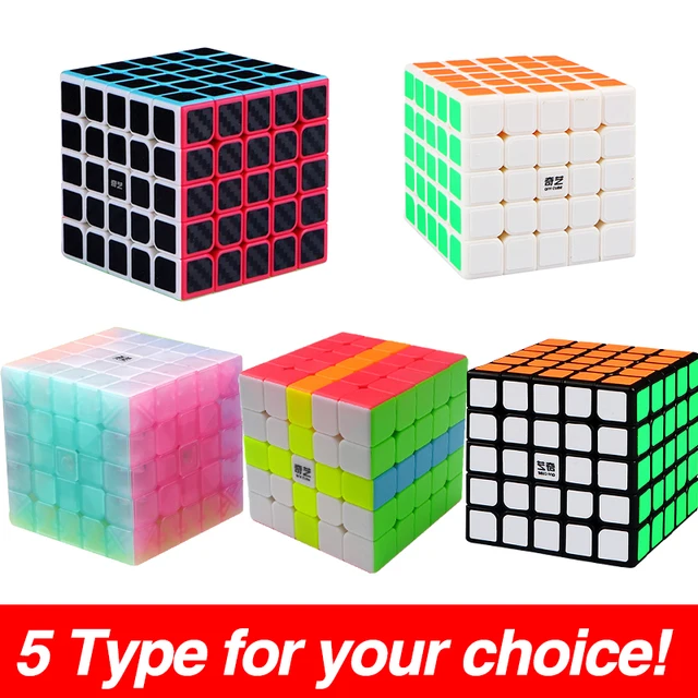 Neo Cube 5x5x5 Cubo Magico Qiyi Qizheng S Magic Cube 5x5 Stickerless Qizhengs cubic anti-stress 5 By 5 Toys For Children 4