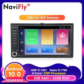 

NaviFly Android 10 Car Multimedia Player For KIA Carens Carnival Rio SPORTAGE SORENTO CERATO Optima Ceed 2008 Picanto Spectra