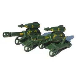 2 шт. детские игрушки Военная анти-авиационная модель пушки Дети Мальчики обучающая игрушка для солдат; Армия Солдат модель