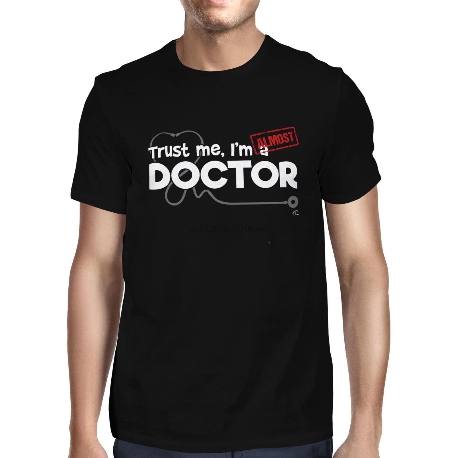 Мужская футболка Trust Me Im Almost A Doctor | одежда