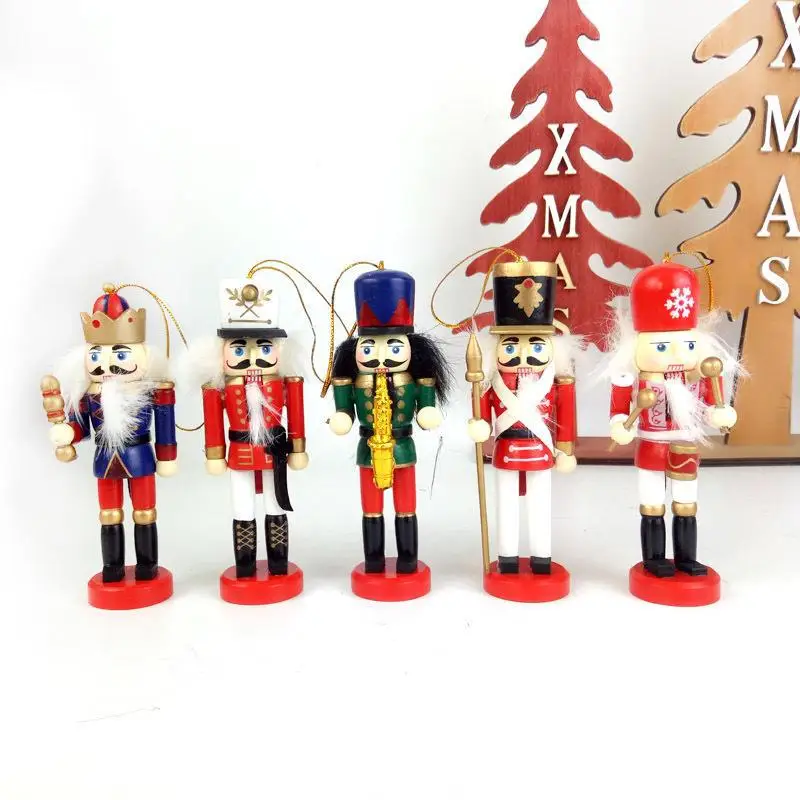 Boneco Quebra-nozes Soldados Natal Enfeite Árvore Kit fun