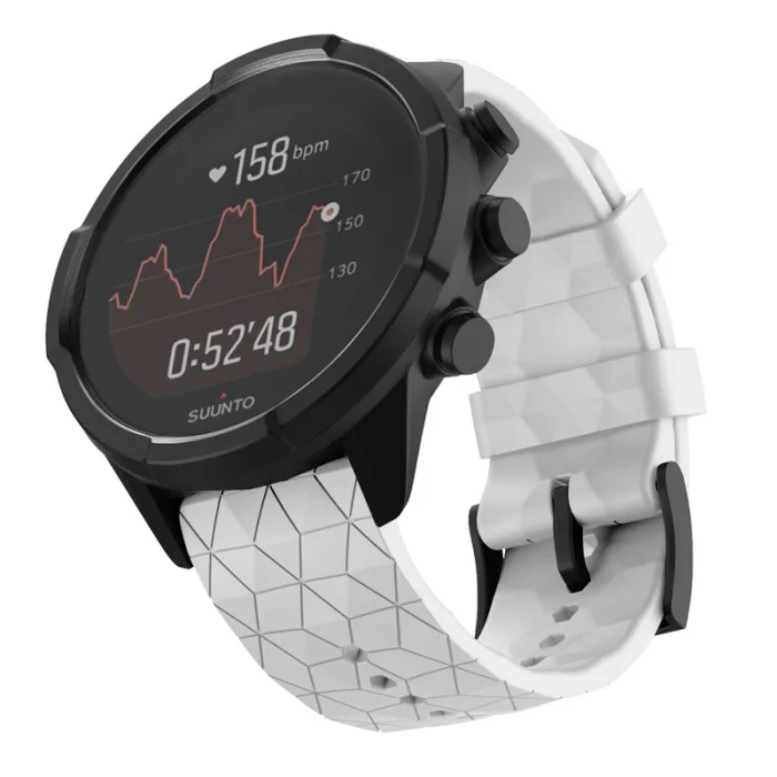Ремешок Смарт часы ремешок силиконовый замена для Suunto 9 Baro медь X-Best
