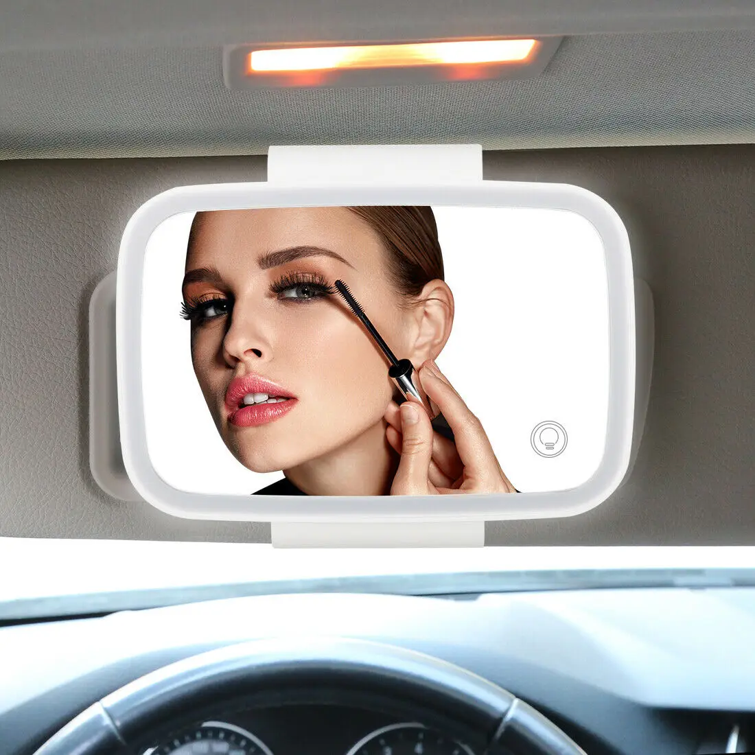 2021 новый авто солнцезащитный козырек зеркало клип на косметики для Макияжа