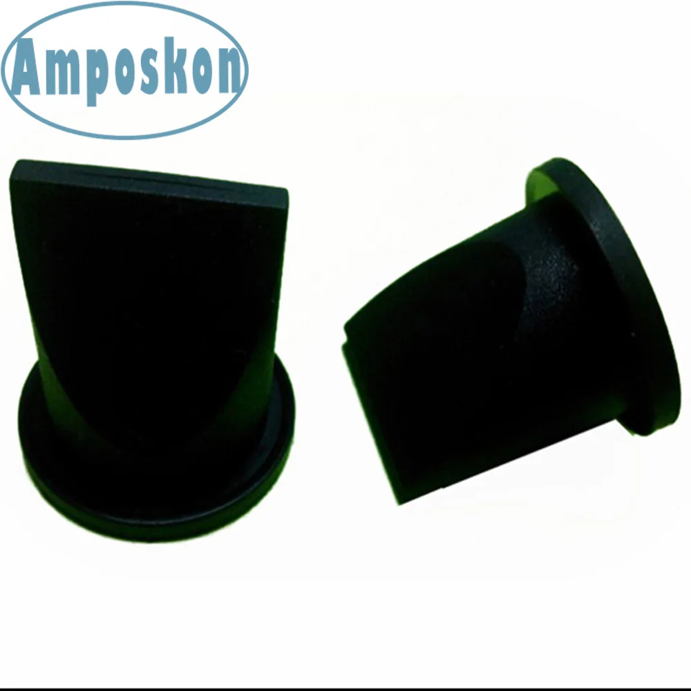 10 pieces Black Silicone Duckbill Valve One-way Check Valve 25.5* 17* 24.5 MM for Liquid and Gas Backflow Prevent