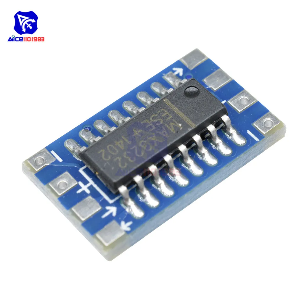 Diymore 5 шт./лот мини Серийный порт для Arduino MCU RS232 в TTL конвертер адаптер плата модуль