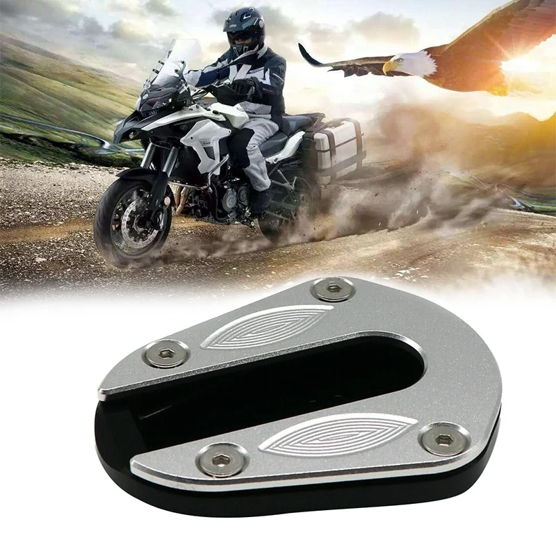 Мотоцикл CNC алюминиевая подножка боковая подставка удлинитель для Benelli TRK502 TRK502X |