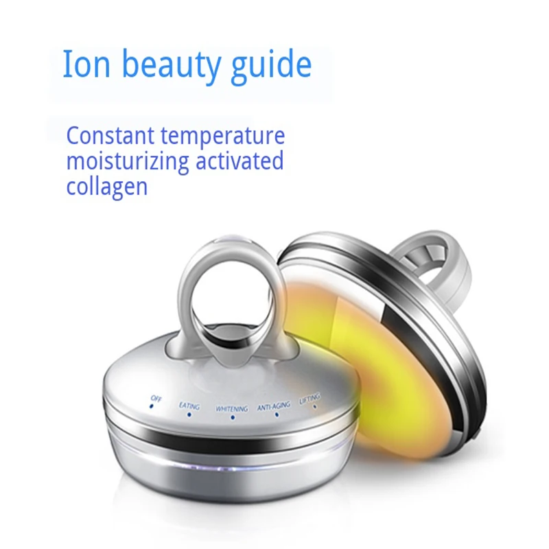  LED Three Color Heating Ultrasound Face Massager Radiofrequency Facial care tools Whitening Fat Rem - 4000406069909