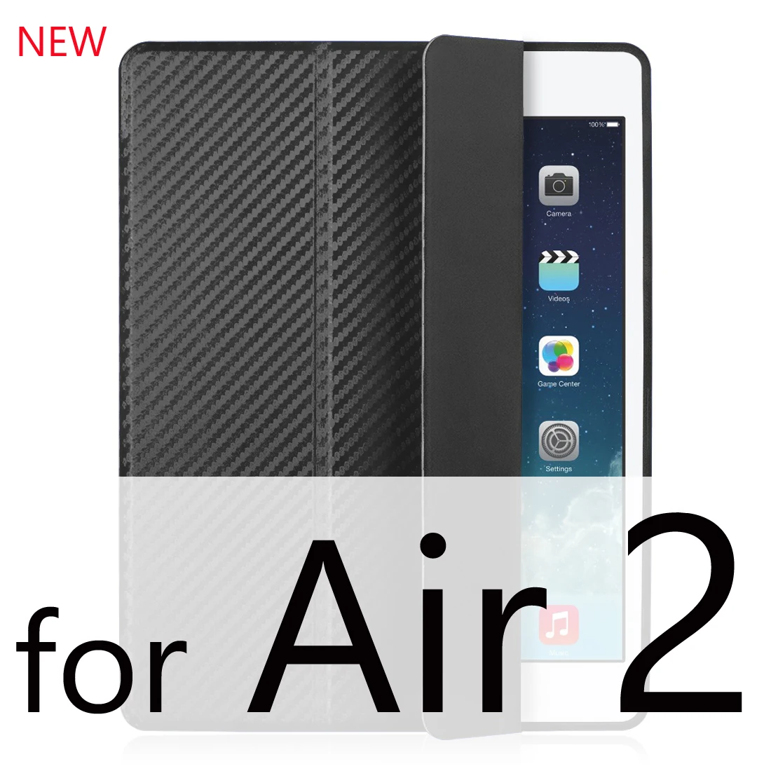 Cool BLACK for Air 2 Для ipad air 2 Чехол 9,7 Funda для ipad 10,2 чехол силиконовый мягкий чехол для задней панели из искусственной кожи умный чехол для ipad 6-го поколения Чехол - Цвет: Cool BLACK for Air 2