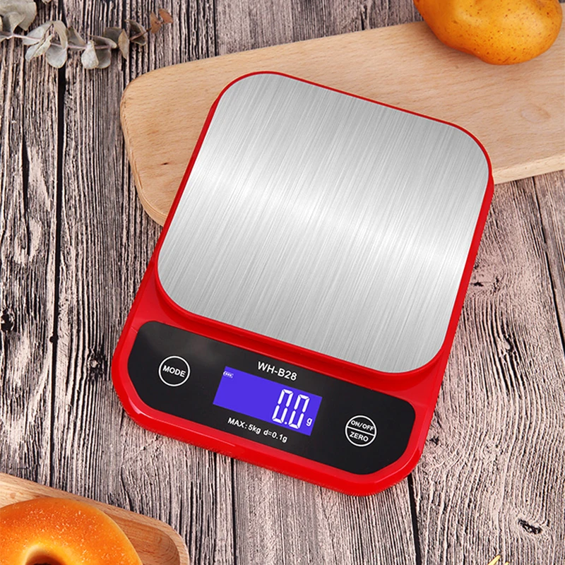 10kg/1g 5kg/0.1g Usb Charging Digital Kitchen Scale Ip67 Waterproof  Stainless Steel Weighing Scale Food Diet Electronic Scale - Weighing Scales  - AliExpress