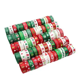 

1 Package Christmas Ribbon Gift Box Ribbons Polyester Ribbon for Christmas