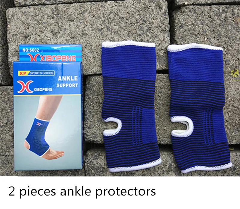 2 ankle protectors Эластичный Анти-истирание ладони защитный рукав лодыжки протектор детей взрослых встроенный скорость слалом коньки носок истирания перчатки свободный размер - Цвет: 2 ankle protectors