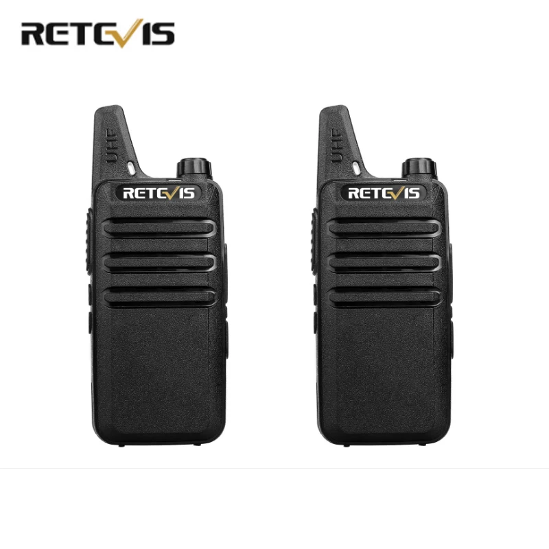 2 шт. Retevis RT22 мини-рация 400-480 МГц 16 каналов портативная рация ультра-тонкий программируемый военный монитор