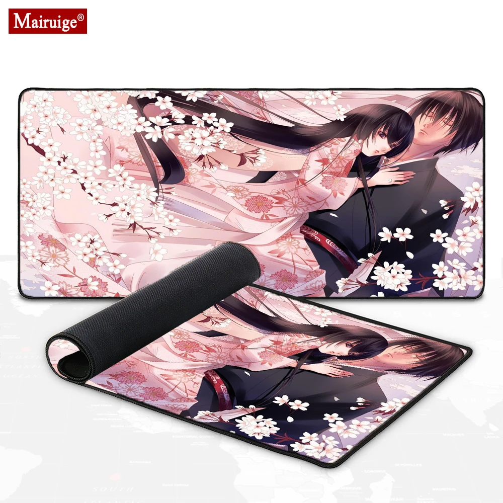 love sweet anime couple Mouse Pad XXL kawaii cute girl anime DIY Custom  Keyboard Pad Game Mat Gaming Mat Mousepad Large 900x400|Mouse Pads| -  AliExpress