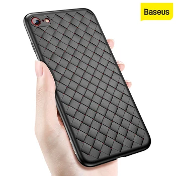 

Baseus Weaveing phone case for iPhone 7 8 Silicone Protection Case for iPhone 7 8plus Luxury Ultra Thin Slim Soft TPU