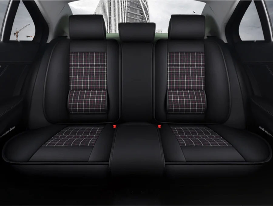 Передние и задние 5 сидений чехол для Volkswagen polo 9n polo sedan 6r passat b3 Golf 7 5 6 Tiguan аксессуары чехлы для сидений автомобилей