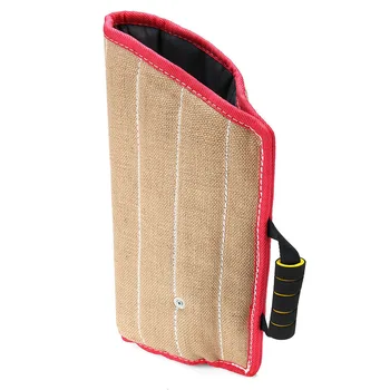 

Safety Pet Young Dog Bite Sleeve Arm Protection Jute Training Thickened With Handle Chewing Durable Interactive Play Stable
