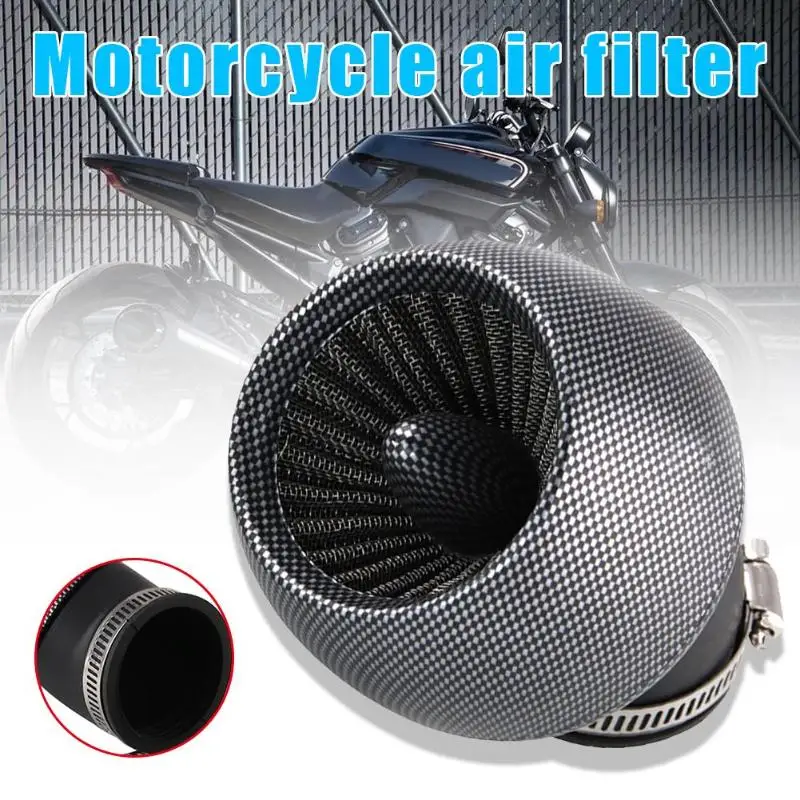 Воздушный фильтр мотоцикла отличный прочный металлический резиновый пластик 28 мм 35 мм 42 мм 48 мм для Yamaha GP110 100cc 125cc мопед