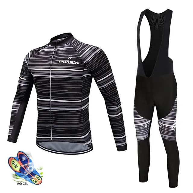 US $11.25 2019 Men Long Sleeve Cycling Clothing Pro Team Jersey Men Breathable Suit Outdoor Sports Bicycle MT