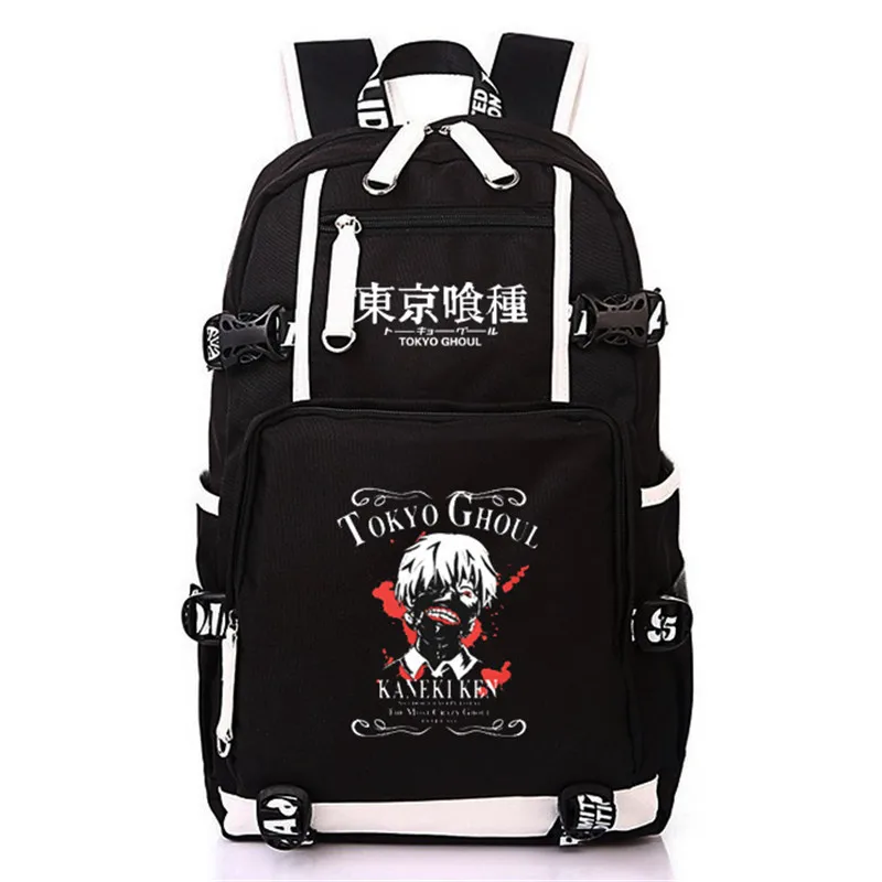 Высокое качество одежда с надписью «Tokyo Ghoul Рюкзаки нейлон школьные сумки, рюкзаки для девочек-подростков рюкзак Для женщин Для мужчин Bagpack Мода - Цвет: Style-C