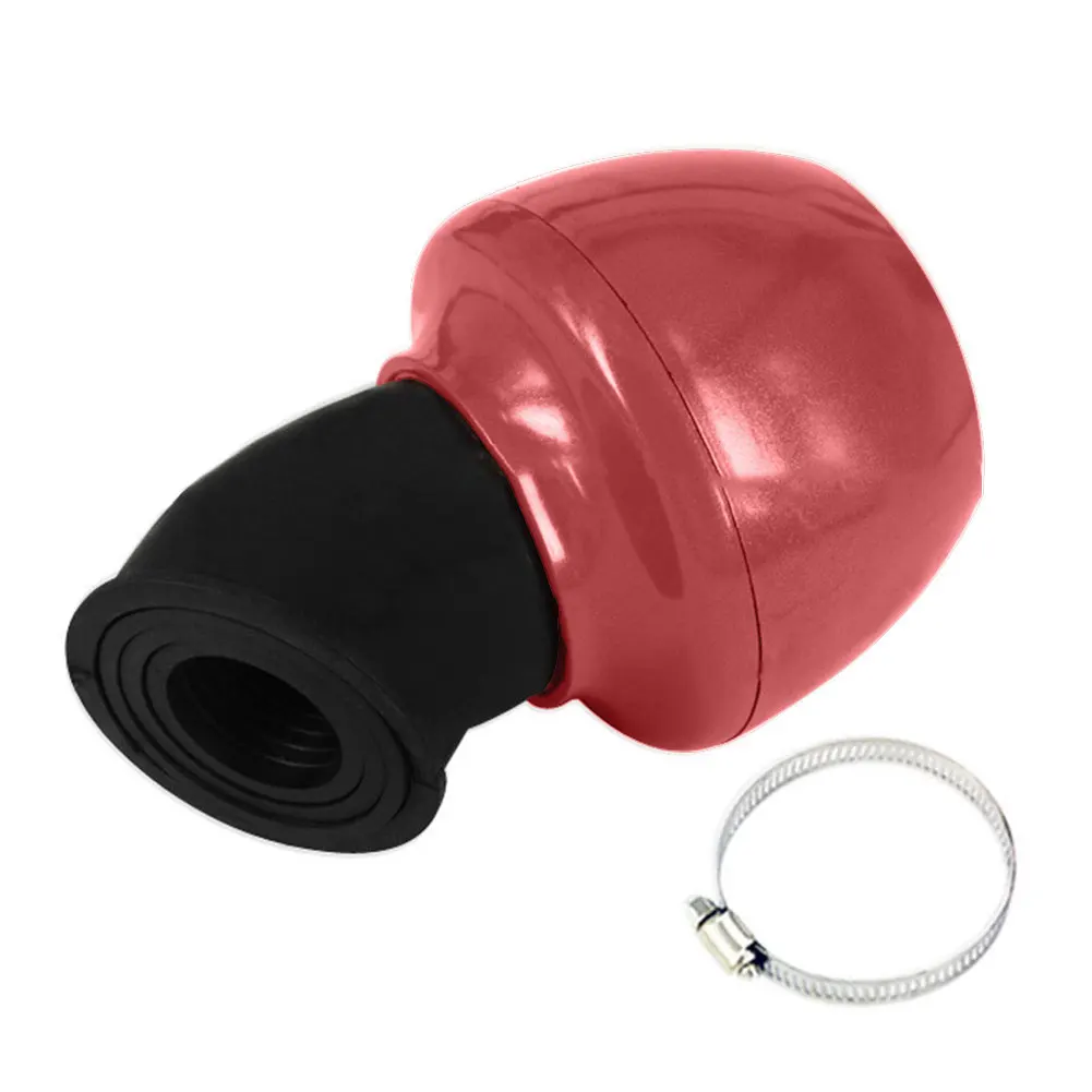 Stable 45 Angled Neck With Ring Bike Lightweight Scooter Mesh Durable Air Filter Modified Motorcycle Accessories Adjustable Hose |