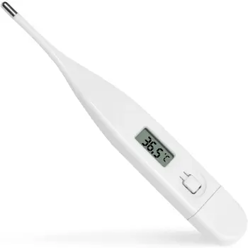 

Household Oral LCD Digital Thermometer for Kids/Adults,Soft Metal Probe, Safe and Fast Measurement, Readings in 10-20 Seco [3]