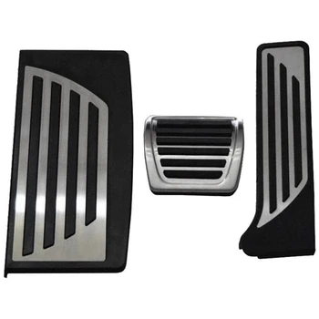

Accelerator Brake Gas Brake Footrest Foot Pedal Cover Car Decoration Modified Accessory,for ALFA Romeo 3Pcs